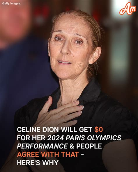 celine dion olympics 2024 payment.